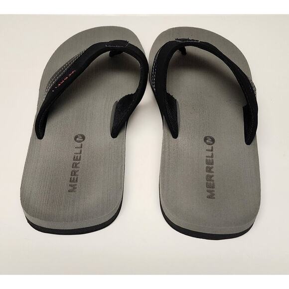Merrell Black Aurora Red Merrell Performance Footwear 11 Flip Flops sandals - Picture 4 of 6